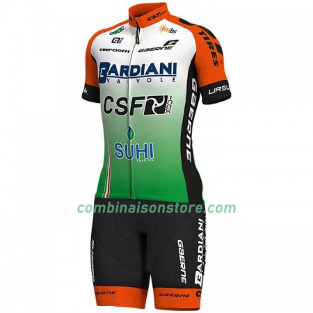 Combinaison Cycliste + Cuissard à Bretelles 2019 Bardiani-CSF N001